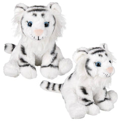 8" ANIMAL DEN WHITE TIGER plush LLB Plush Toys