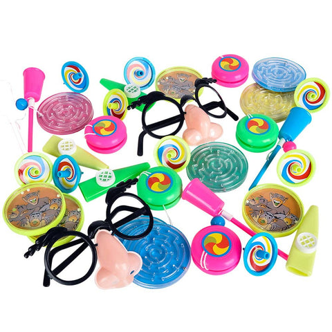 PINATA TOY ASSORMENT 64 PC LLB kids toys