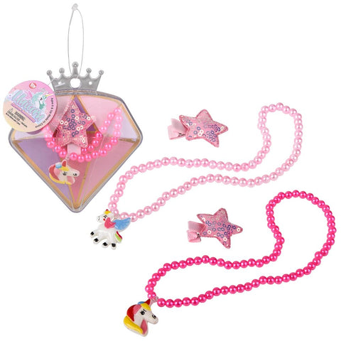 Unicorn Jewelry Set 12ct - LLB Toys