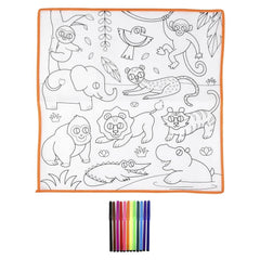 19.5" ZOO WASHABLE DOODLE MAT LLB Stationary