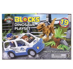 19pc DINOSAUR BLOCK SET LLB kids toys