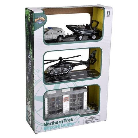 Northern Trek Die Cast Rescue Center - LLB Toys
