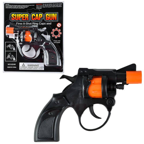 6" 8-SHOT CAP REVOLVER LLB kids toys