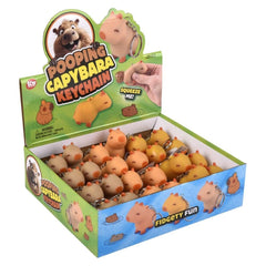 2" Pooping Capybara Keychain - LLB Toys