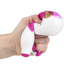 4" SQUISH AND STRETCH UNICORN LLB Squishy Toys