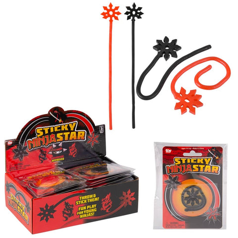 6" Ninja Sticky Star - LLB Toys