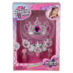 Pretend Play Princess Tiara Jewelry Set - LLB Toys
