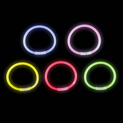8" 5mm ASSORTED COLOR BRACELETS - LLB Toys