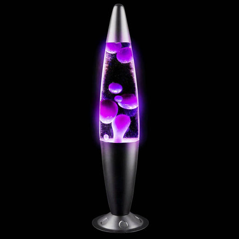 18" PURPLE WAX MOTION LAMP LLB kids toys