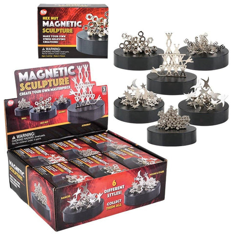 3.5" MAGNETIC SCULPTURE ASSORTMENT LLB kids toys