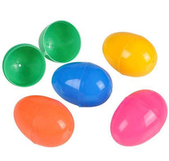 2.5" HINGED PLASTIC EASTER EGGS LLB kids toys