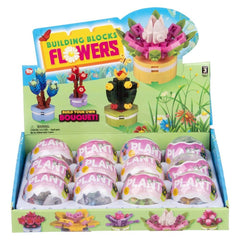 2.5" Building Block Flowers 12ct - LLB Toys