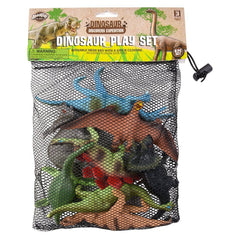 8PC MESH BAG DINOSAUR ASSORTMENT LLB kids toys