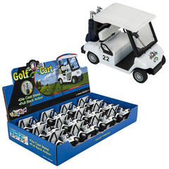 5" DIE-CAST PULL BACK GOLF CART LLB Car Toys