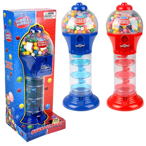 18" SPIRAL FUN GUMBALL BANK LLB kids toys