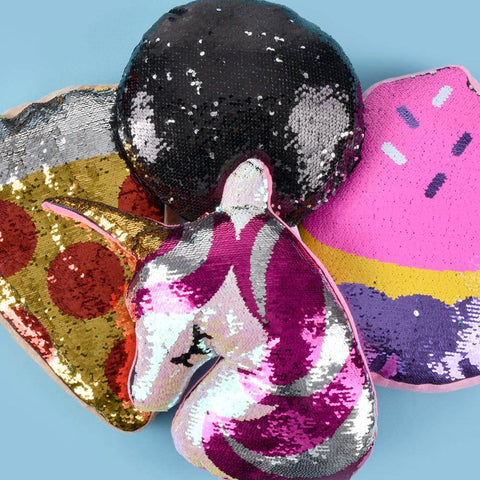 14-18" Flip Sequin Pillow Assortment (24pcs) - LLB Toys