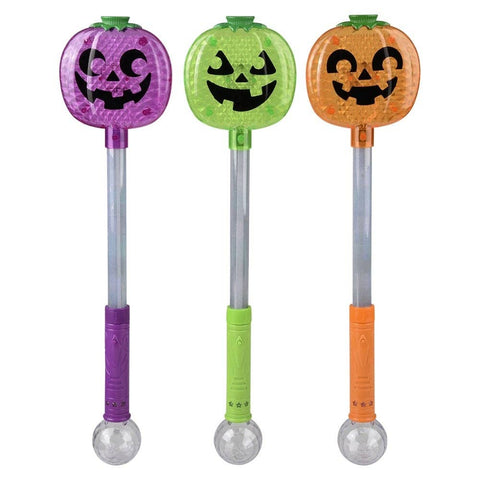 21" Light-Up Jack O Lantern Magic Ball Wand- LLB Toys