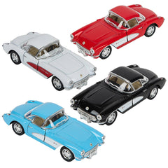 5" DIE-CAST 1957 CHEVROLET CORVETTE LLB Car Toys