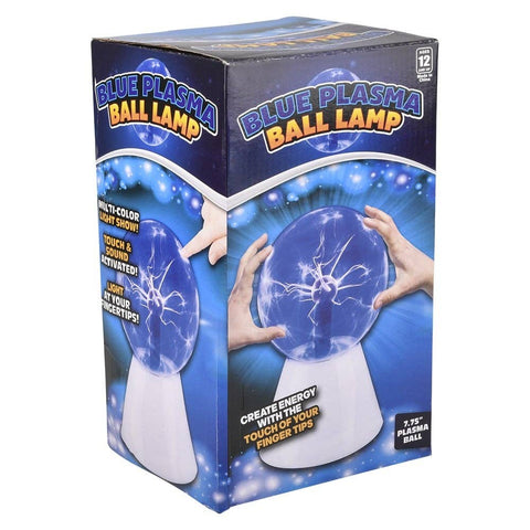 7.75" BLUE PLASMA BALL LAMP LLB kids toys