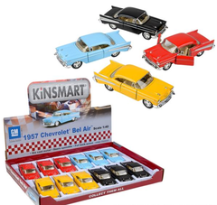 5" DIE-CAST 1957 CHEVROLET BEL AIR LLB Car Toys