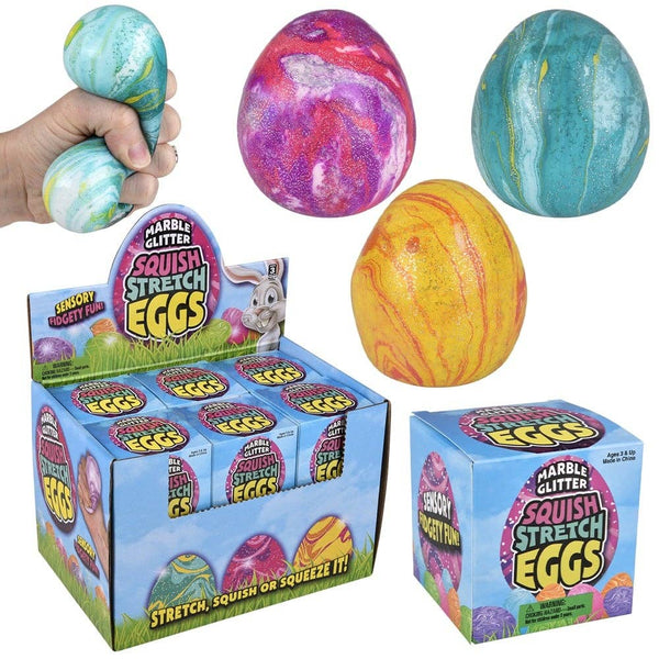 Squish And Stretch Marbleized Easter Eggs 3