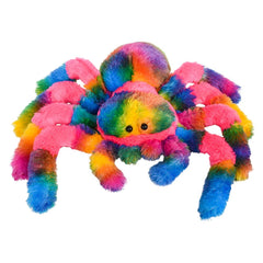 8" RAINBOW SPLATTER SPIDER LLB Plush Toys
