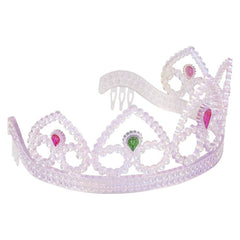 PEARLY TIARA WITH JEWELS LLB kids toys