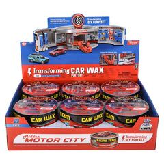 Hidden Motor City Wax Jar Transforming Play Set - LLB Toys