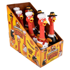 13" Screeching Rubber Thanksgiving Turkey - LLB Toys