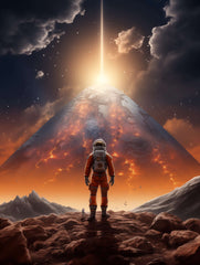 Explorer Summit Sunrise Canvas Wall Art Print