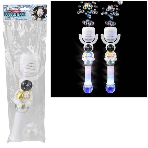 16.5" Astronaut Rotating Bubble Wand - LLB Toys