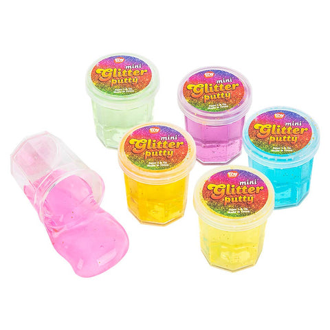1.25" MINI GLITTER PUTTY LLB Slime & Putty