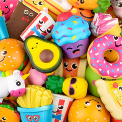 LARGE SQUISH MIX 6"-7.5" (48PCS/CASE) LLB Squishy Toys