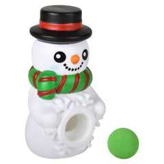 Snowman Foam Ball Blaster 5.5" - LLB Toys