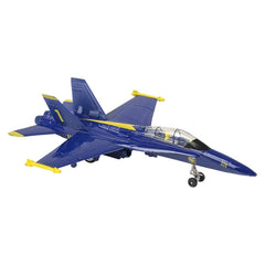 9" DIE-CAST PULL BACK F-18 BLUE ANGEL LLB Car Toys