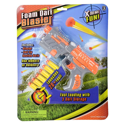 8" FOAM DART BLASTER LLB kids toys
