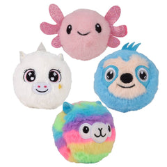 3.25" Hyper Air Plush Animal Bounce Ball  - LLB Toys