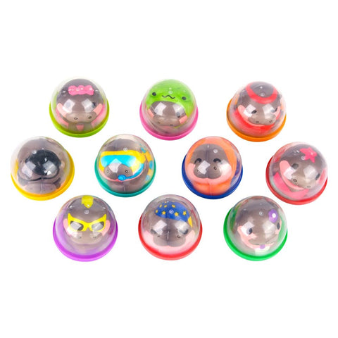 2" Micro Squish Hippos In 2" Capsule - LLB Toys