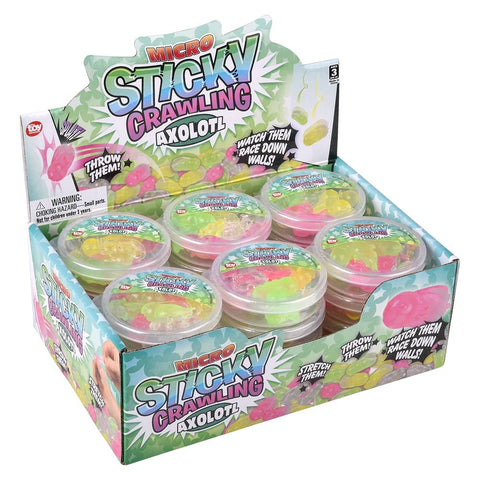 Micro Stretch-Icky Axolotl 24ct - LLB Toys