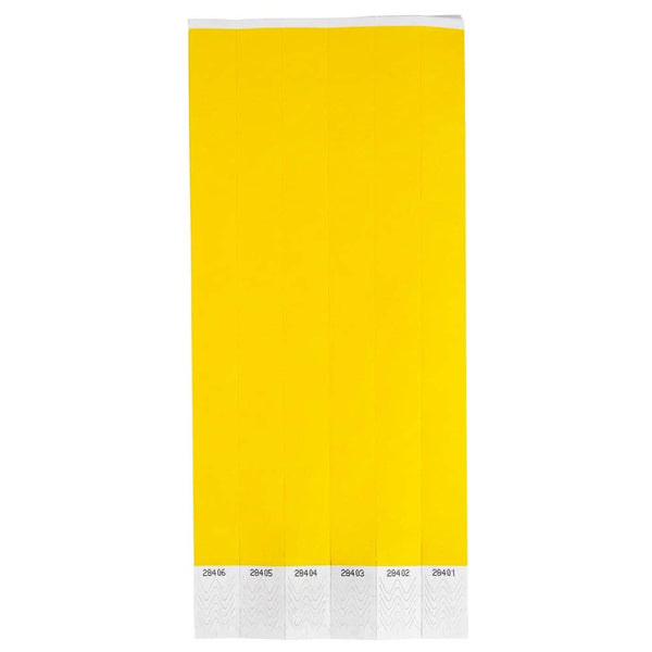 YELLOW WRIST TICKETS LLB kids toys