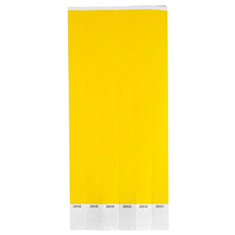 YELLOW WRIST TICKETS LLB kids toys