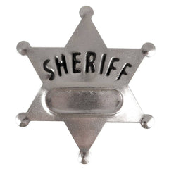 METAL SHERIFF BADGE LLB kids toys