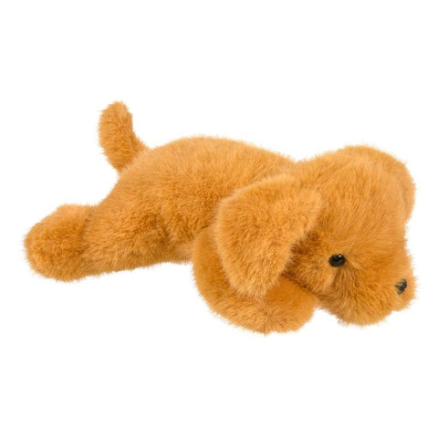 10" Laying Mink Dog Plush - LLB Toys