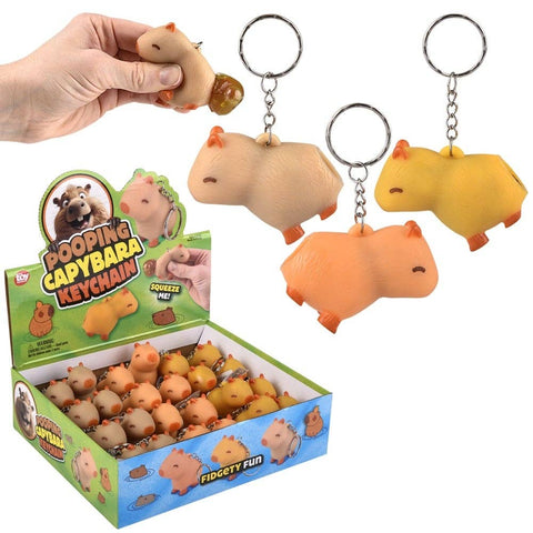 2" Pooping Capybara Keychain - LLB Toys