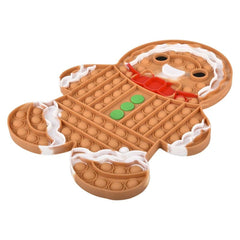 GINGERBREAD BUBBLE POPPER 13" LLB Christmas