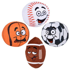 4″ Sports Ball Assortment LLB Plush Toys