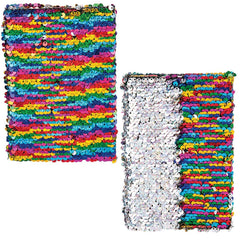 6"X4.25" FLIP SEQUIN JOURNAL LLB kids toys
