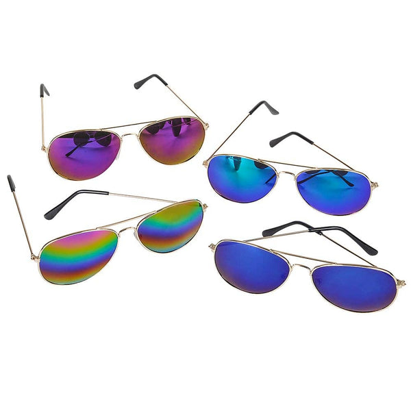 RAINBOW LENS AVIATOR SUNGLASSES LLB kids toys