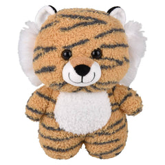 8" Scruffy Bunch Tiger Plush - LLB Toys
