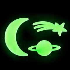 GLOW IN DARK STAR AND MOON STICK ONS LLB kids toys